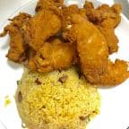 Best Chicken Wings w. Roast Pork Fried Rice in Rocky Hill, CT