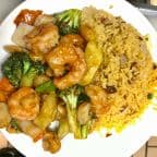 Best Shrimp w. Mixed Vegetables (Combo Plate) in Rocky Hill, CT